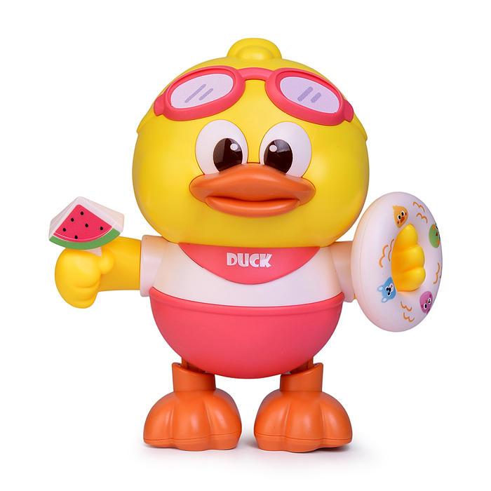 Утенок 368-119B "Веселый друг" свет, звук, в коробке