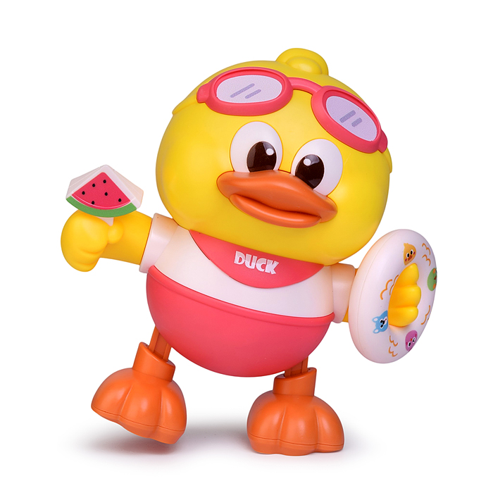 Утенок 368-119B "Веселый друг" свет, звук, в коробке