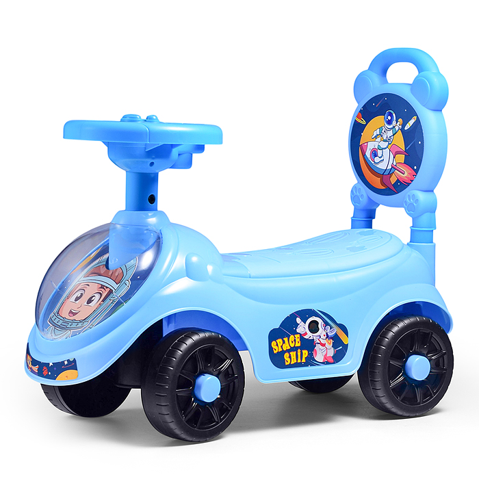 Каталка для детей Rocket R0275 "Космос" (цвет голубой)