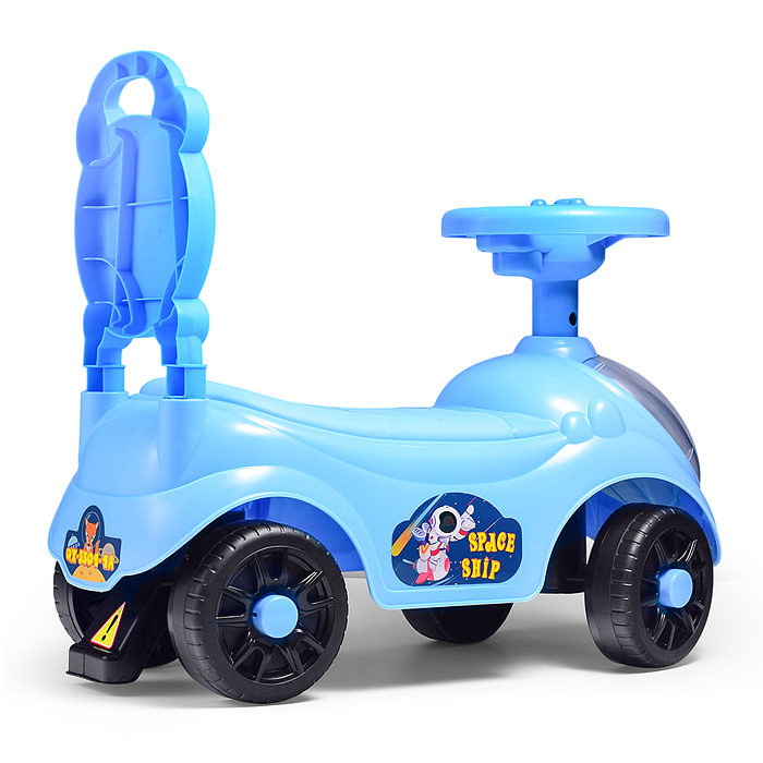 Каталка для детей Rocket R0275 "Космос" (цвет голубой)