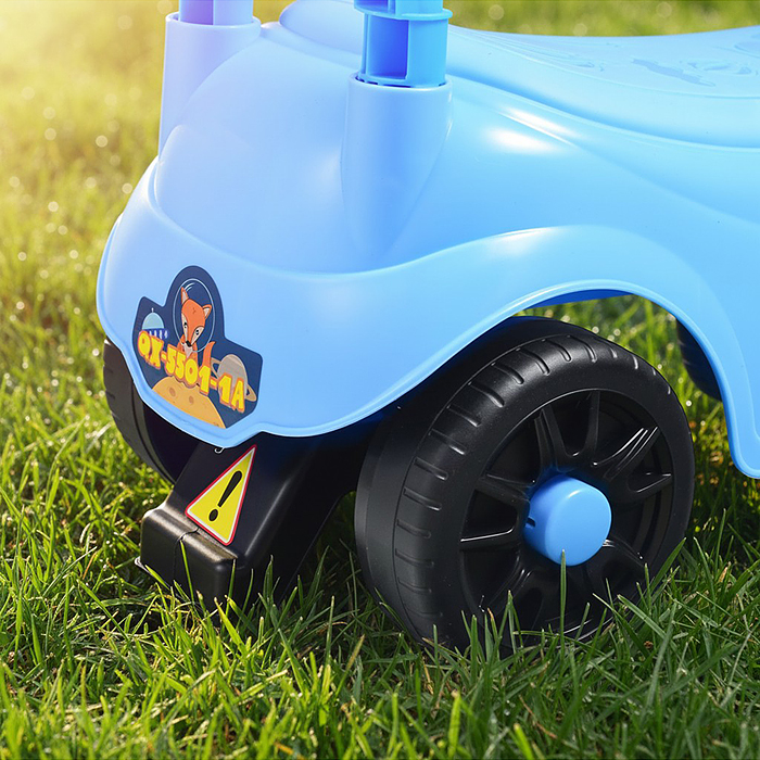 Каталка для детей Rocket R0275 "Космос" (цвет голубой)