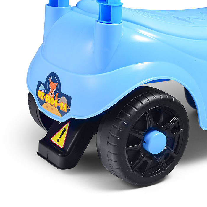 Каталка для детей Rocket R0275 "Космос" (цвет голубой)