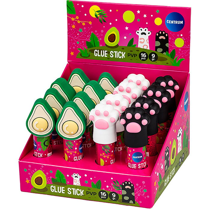 Клей-карандаш ПВП 9 гр. Avocado & Paw