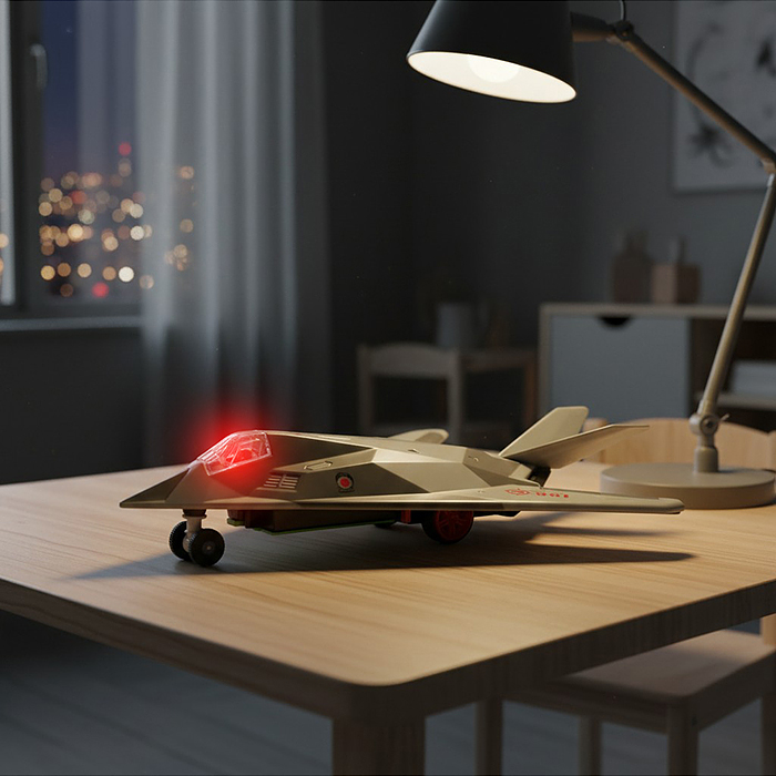 Самолет PY198-11 "Небесный страж" р/у, 27 MHz, в коробке