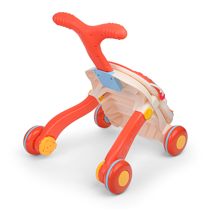 Ходунки HE0829 "Вместе весело" оранжевый, на батарейках, в коробке