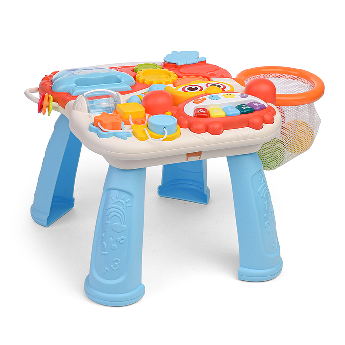 Ходунки HE0829 "Вместе весело" оранжевый, на батарейках, в коробке