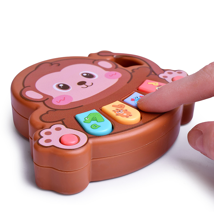 Пианино 368-90H "Обезьянка" звук, в коробке