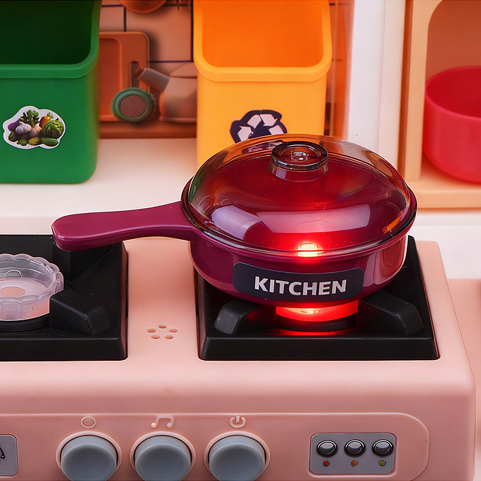 Набор Кухня 66T-4 "Юный повор" (дым, вода) в коробке