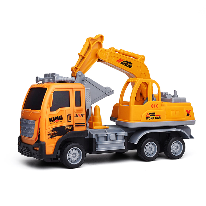 Машина  на Р/У, 27 MHz MD168-1A "Ковшевик" в коробке