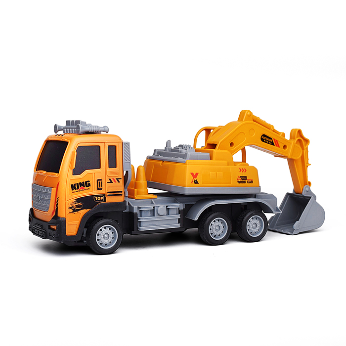 Машина  на Р/У, 27 MHz MD168-1A "Ковшевик" в коробке