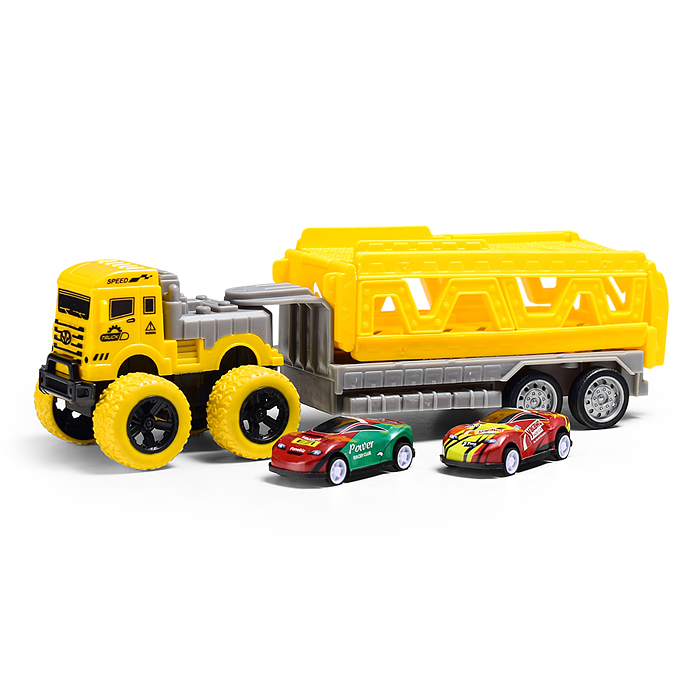 Машина 1772-214 "Перевозчик" (цвет желтый) в пакете