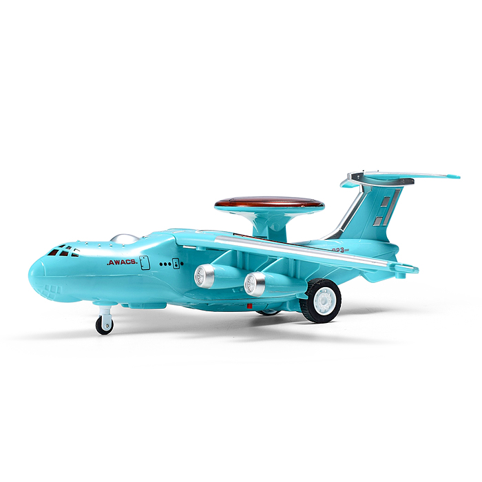 Самолет PY196-17 "Счастливый курс" р/у, 27 MHz, (свет, звук) в коробке 