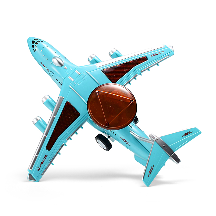 Самолет PY196-17 "Счастливый курс" р/у, 27 MHz, (свет, звук) в коробке 