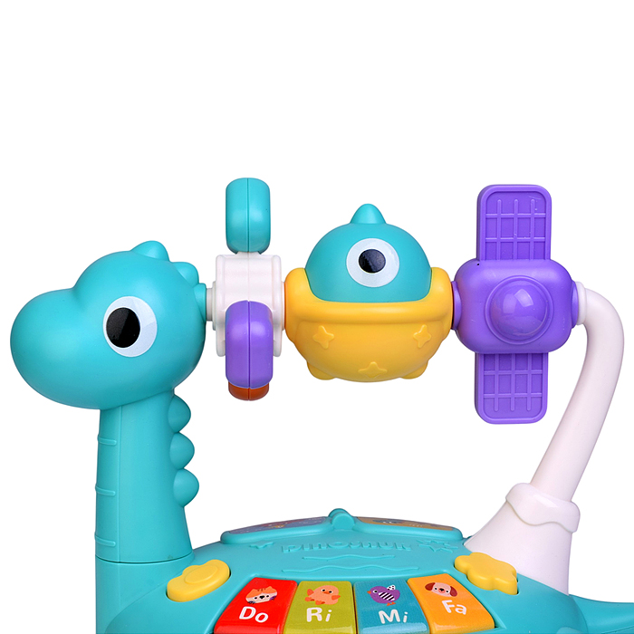 Игрушка музыкальная 368-109 "Динозаврик" свет, звук, в коробке