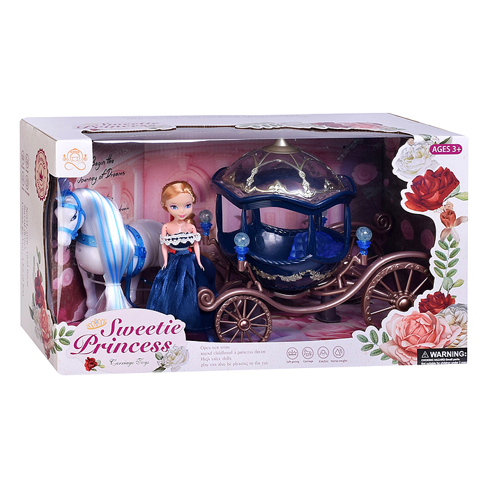 Набор карета 142A "Королевская повозка" в коробке