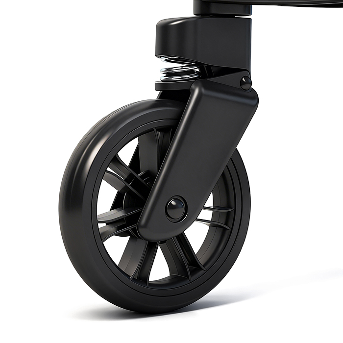 Детская прогулочная коляска-трость Prammy, зеленый