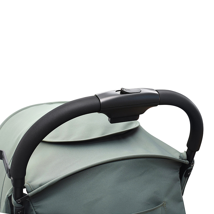 Детская прогулочная коляска-трость Prammy, зеленый