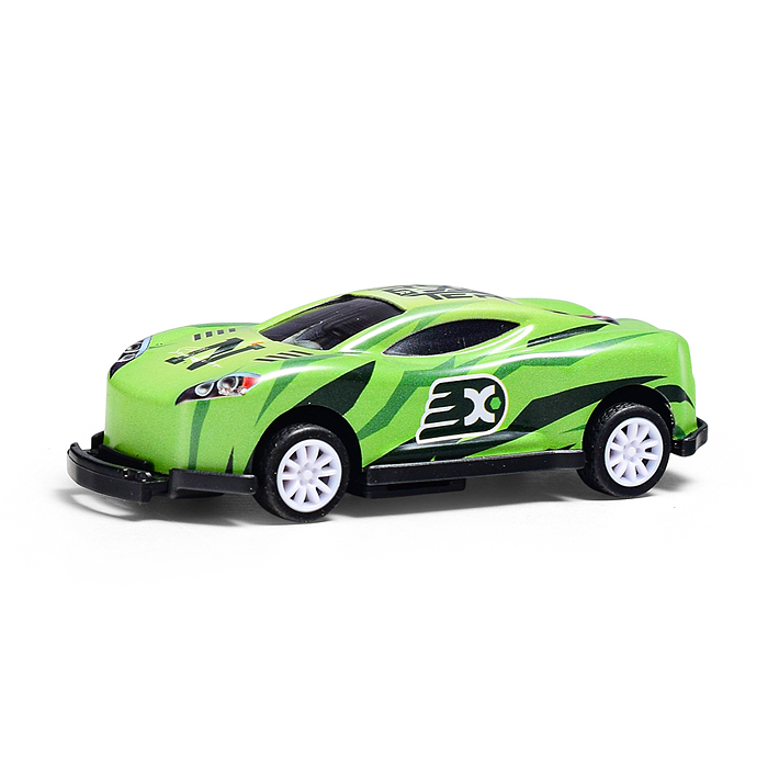 Набор машин KZ957-009 "Веселый заезд" металл, в коробке