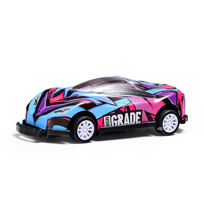 Набор машин KZ957-009 "Веселый заезд" металл, в коробке