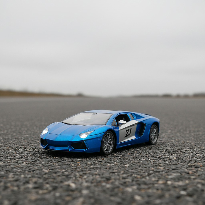 Машина 986-7 "Сила скорости" р/у, 27 MHz, с аккум., в коробке