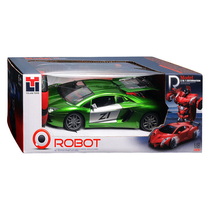 Машина 986-7 "Сила скорости" р/у, 27 MHz, с аккум., в коробке