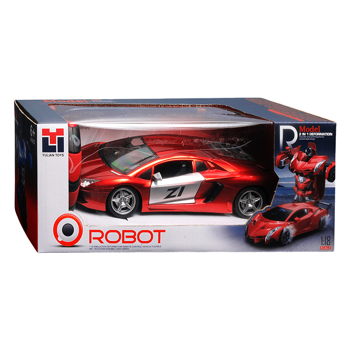 Машина 986-7 "Сила скорости" р/у, 27 MHz, с аккум., в коробке