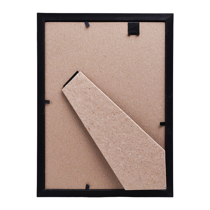 Рамка пластиковая  15x21 см, формат A5, серия 1 (багет 14 x 14 мм) стекло, задняя панель - 