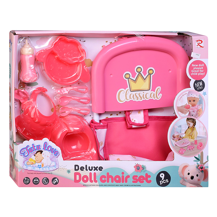 Аксесуары для кукол 5882 "Розовый" в коробке 