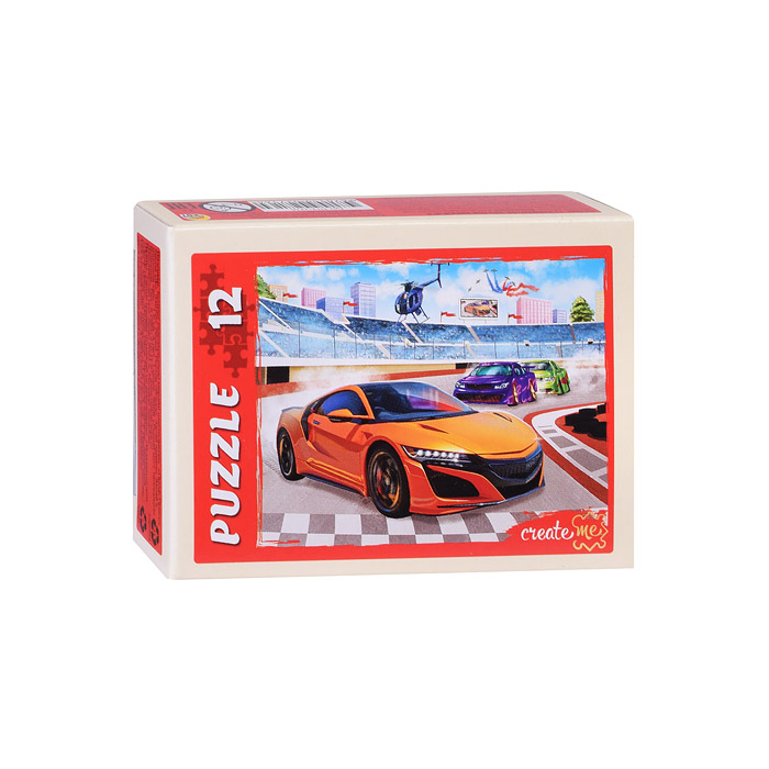 Пазлы 12 "Крутой вираж № 9" 