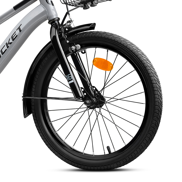 Велосипед 16" Rocket Level, цвет серый