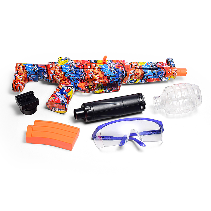 Автомат T05D "Граффити" стреляет гелевыми пулями, в коробке