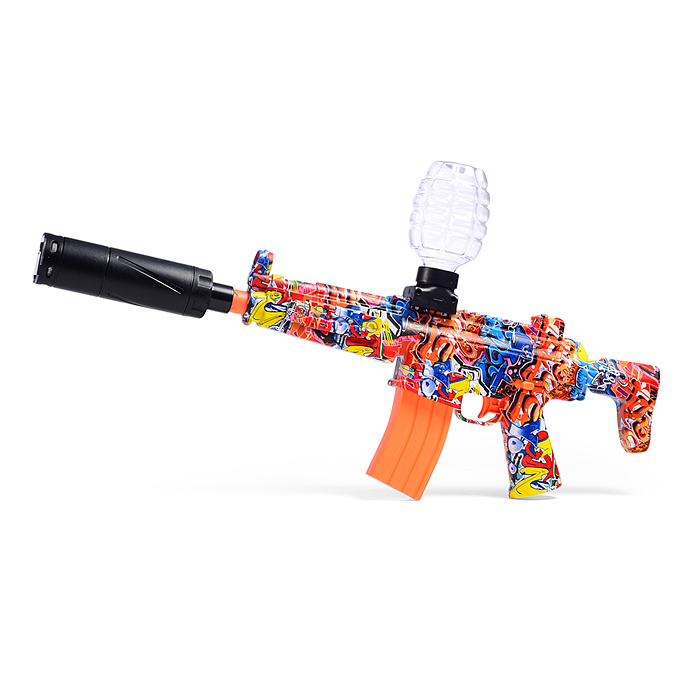 Автомат T05D "Граффити" стреляет гелевыми пулями, в коробке