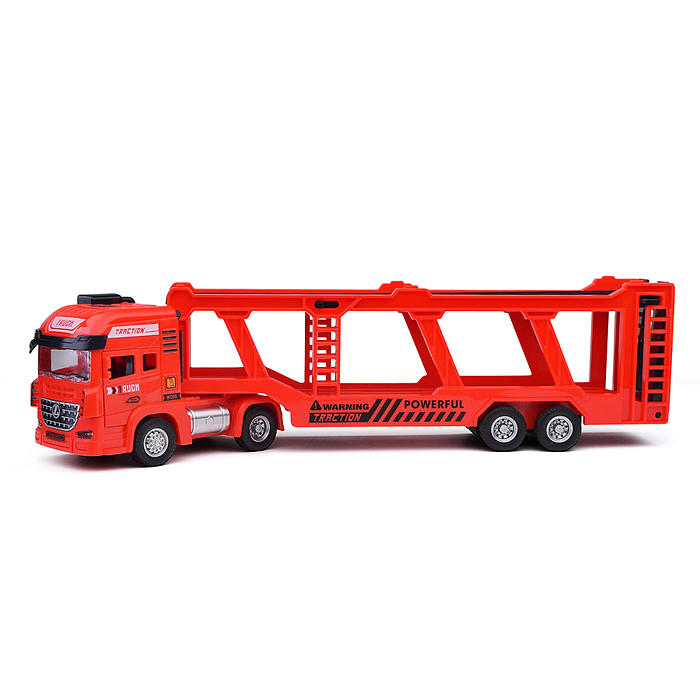 Машина 0100-25A "Автовоз-пожарный"(свет, звук) в коробке