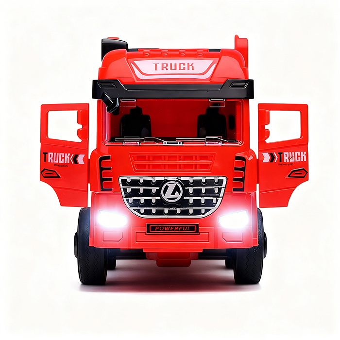 Машина 0100-25A "Автовоз-пожарный"(свет, звук) в коробке