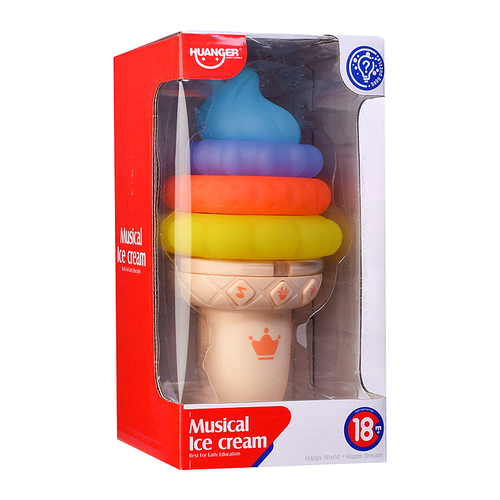 Игрушка развивающая HE0565 "Яркая мороженка" в коробке