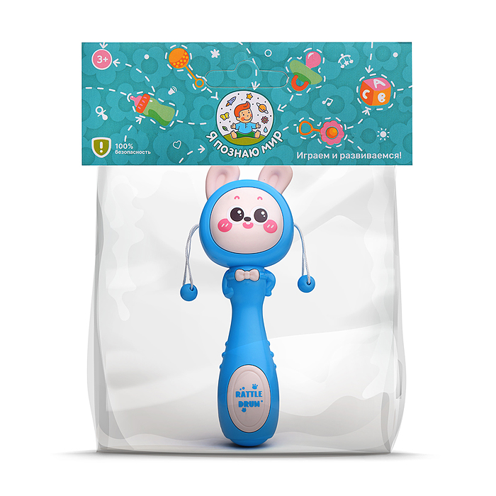 Погремушка Y0210 "Кролик" в пакете