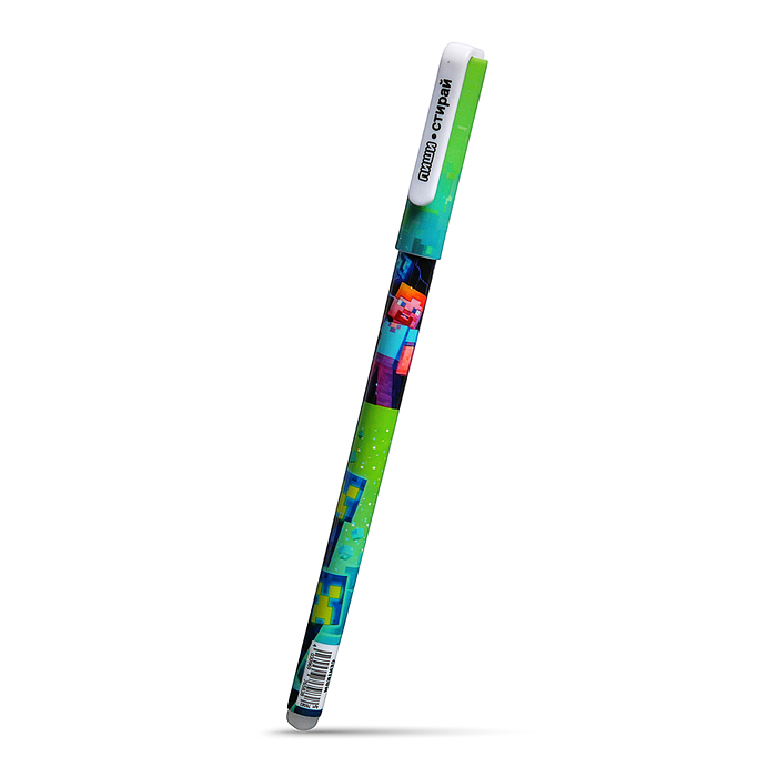 Ручка гелевая со стираемыми чернилами "My game" цвет чернил синий, 0,5 мм, в друме