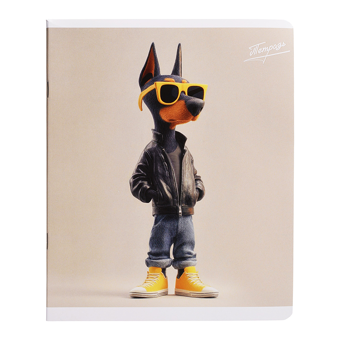 Тетрадь 48 л, клетка "Зумеры" А5+, мягкий переплёт (2 скобы)