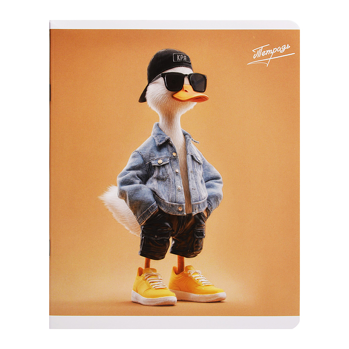 Тетрадь 48 л, клетка "Зумеры" А5+, мягкий переплёт (2 скобы)