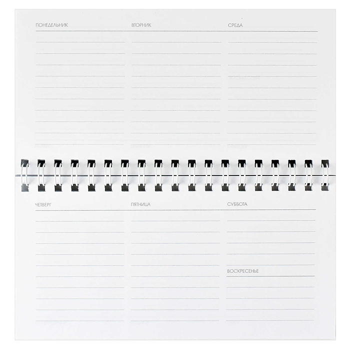 Еженедельник недатированный 64л. "Хвостатая вечеринка" 165х85 мм, мягкий переплёт