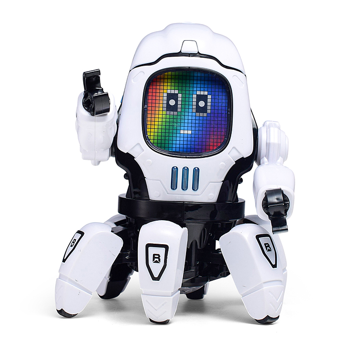 Робот ZR229 "Многоножка" (свет, звук) в коробке 