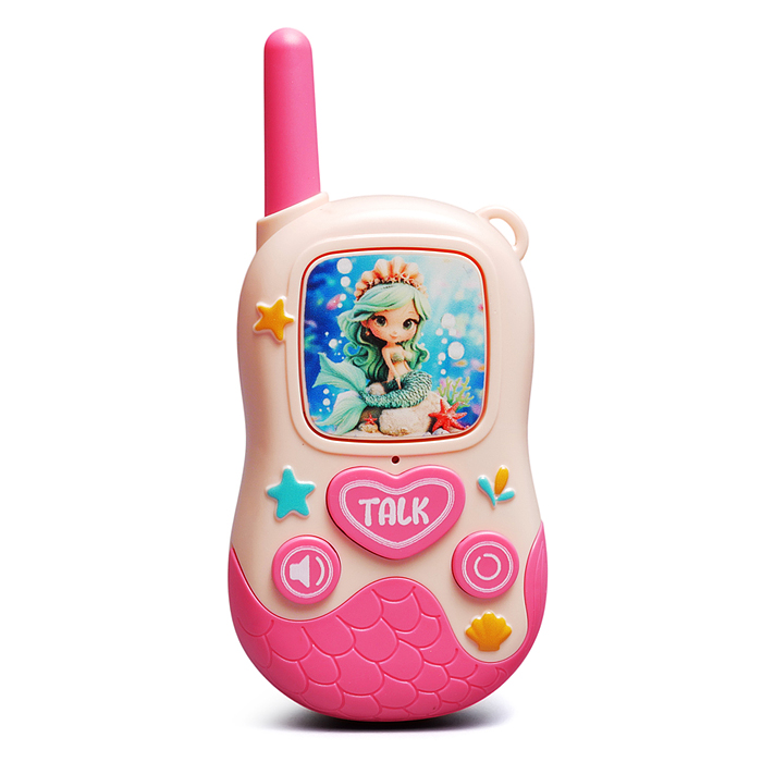 Рация детская 77-62A "Милая русалка" в коробке