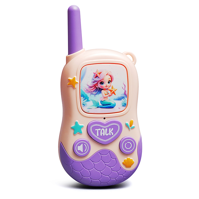 Рация детская 77-62A "Милая русалка" в коробке