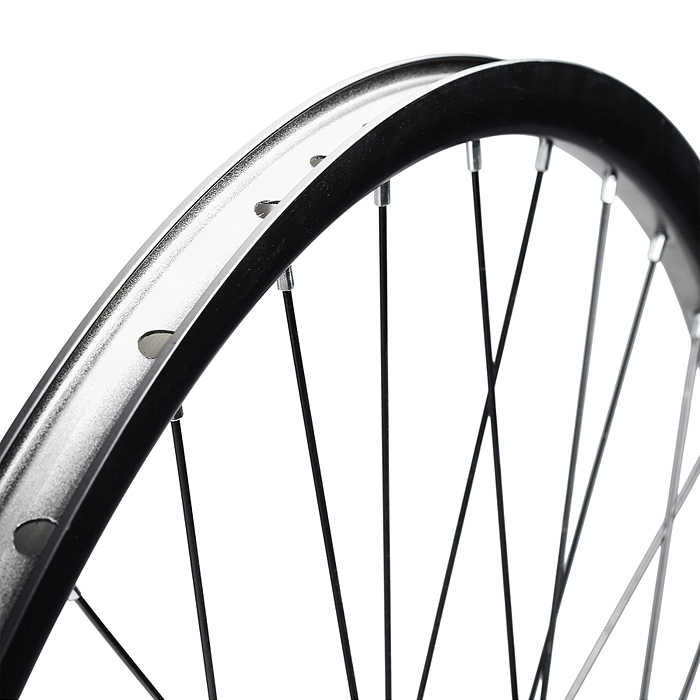 Колесо велосипедное 29" переднее, алюминий, диск 6-болт, с гайками