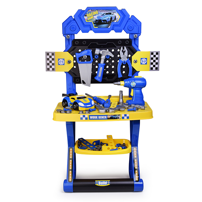 Набор инструментов 661-3008 "Механик" ( цвет синий) в коробке