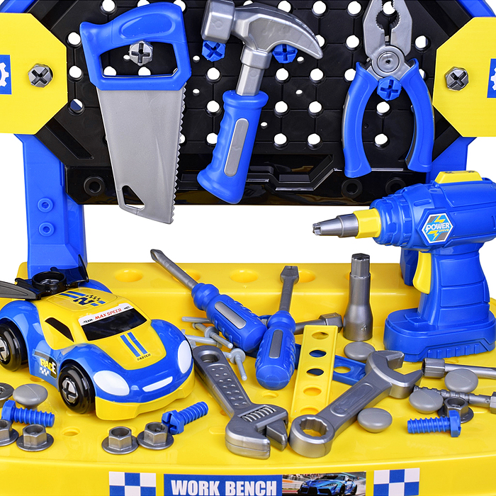 Набор инструментов 661-3008 "Механик" ( цвет синий) в коробке