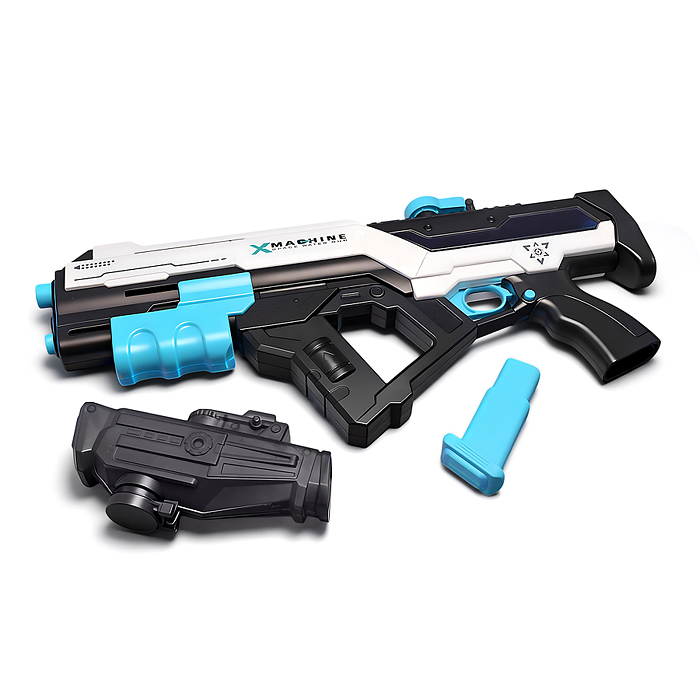 Водное оружие KB1387 "Squid Squad" в коробке (цвет бело-голубой)