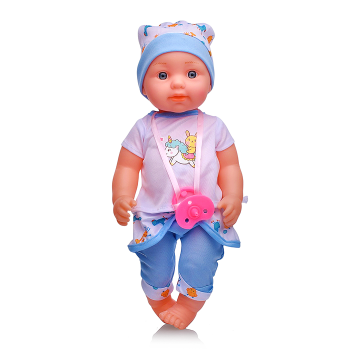 Фото к товару Пупс L-2408B "Мой малыш" (пьет, слезы) с аксессуарами, в коробке Пупс L-2408B "Мой малыш" (пьет, слезы) с аксессуарами, в коробке