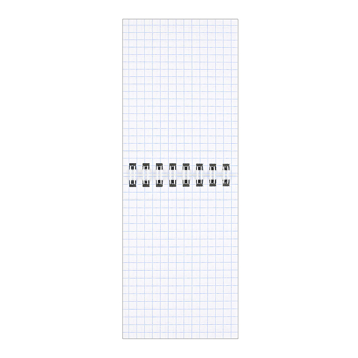 Блокнот А7 40л. "Девочка в шапке" 65 г/м², клетка
