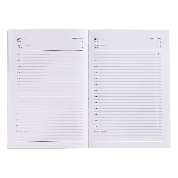 Ежедневник недатированный А5 80л. "Рептилия в золоте" 135x205 мм, твёрдый переплёт